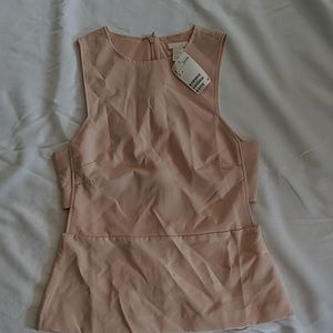 Sleeveless blouse
